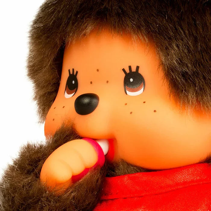 Monchhichi 8 Inch Classic Boy Plush Toy - Red