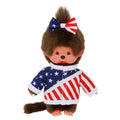 Monchhichi 8 Inch Olympic Jersey Girl Plush Toy