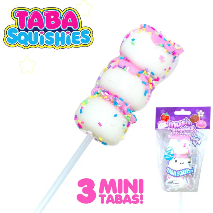 Mushmeez Sweet Friends Stacked TABA Squishies - Marshmallow