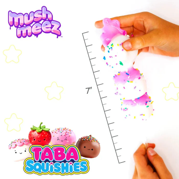 Mushmeez Sweet Friends Stacked TABA Squishies - Marshmallow