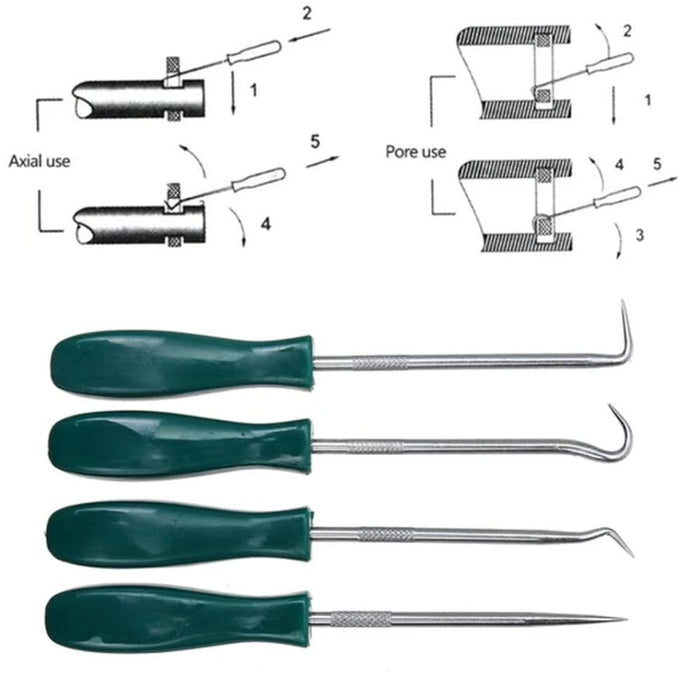 That Watch Shop O-ring removal ice pick set with watch tools for precise watch band and gasket removal.