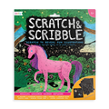 Ooly Scratch & Scribble: Magical Unicorns Scratch Art Kit