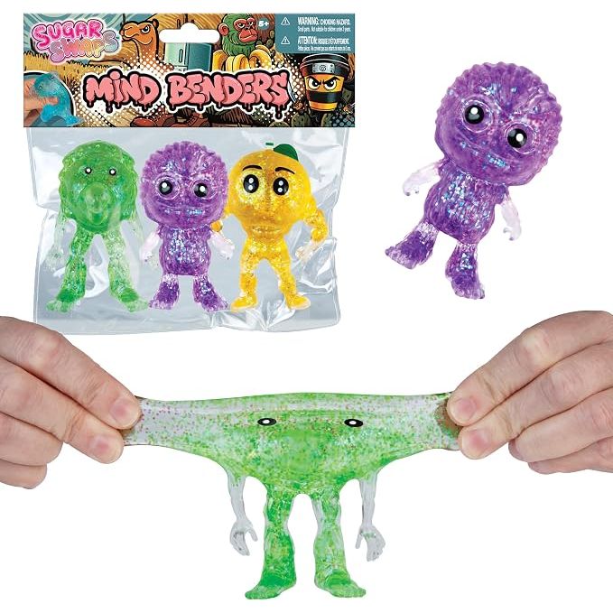 ORB 3 Inch Sugar Swaps™ Mind Benders 3 Pack Squishy Sensory Toy - Assorted