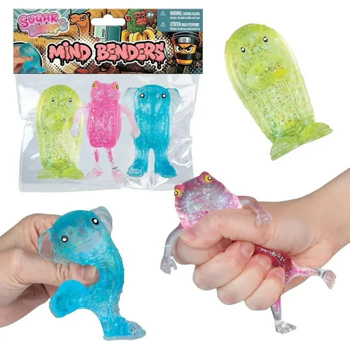 ORB 3 Inch Sugar Swaps™ Mind Benders 3 Pack Squishy Sensory Toy - Assorted