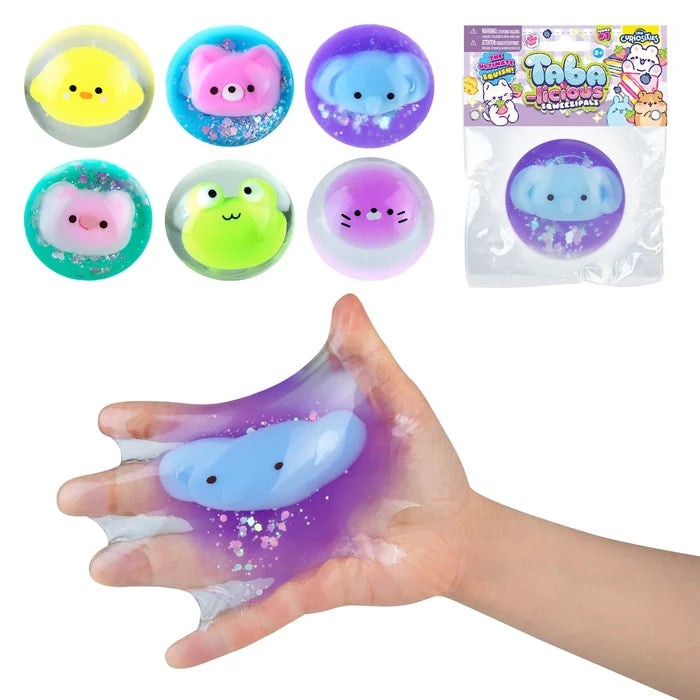 ORB Curiosities Taba-licious™ Squeezy Pals Squishy Sensory Toy - Assorted