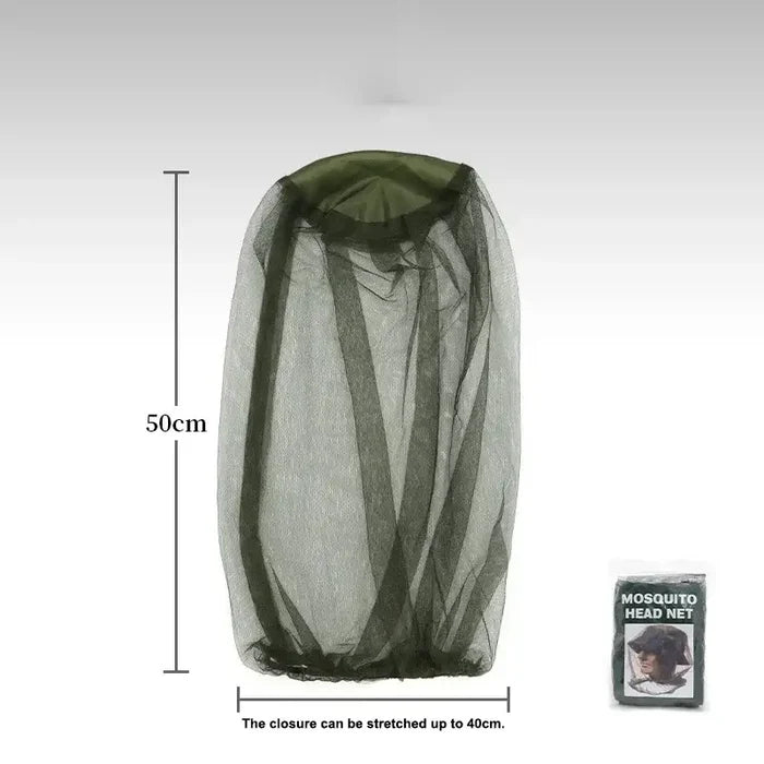 Habicare outdoor fishing sun hat with mosquito net, lightweight SS style, featuring wide brim and protective netting for outdoor activities.