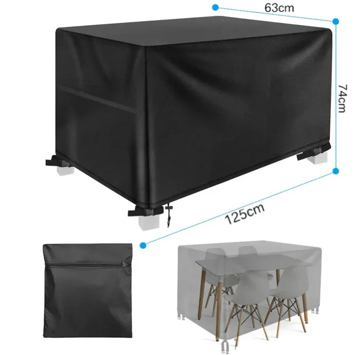 125x63x74cm / Sofa Cover / Black