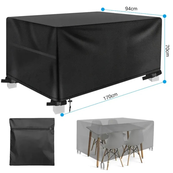 170x94x70cm / Sofa Cover / Black