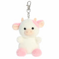Palm Pals 4 Inch Belle the Strawberry Cow Plush Clip