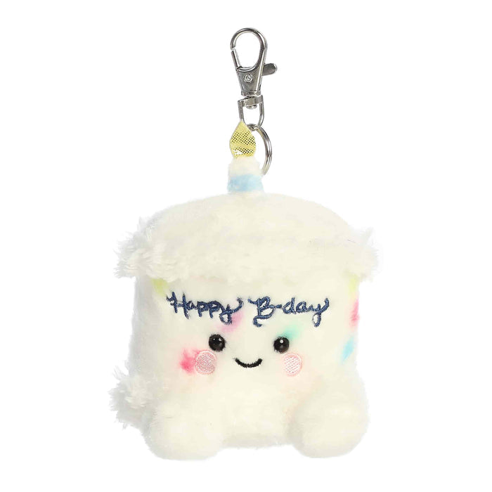 Palm Pals 4 Inch Happy the Birthday Cake Plush Clip