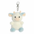 Palm Pals 4 Inch Skyla the Blueberry Cow Plush Clip