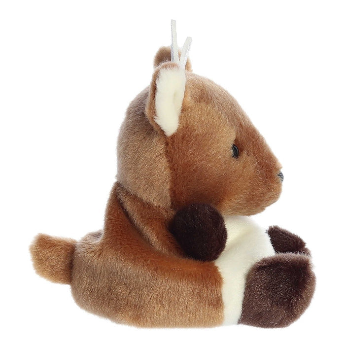 Palm Pals 5 Inch Dash the Reindeer Plush Toy - Owl & Goose Gifts