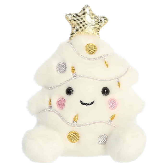 Palm Pals 5 Inch Felicia the White Christmas Tree Plush Toy