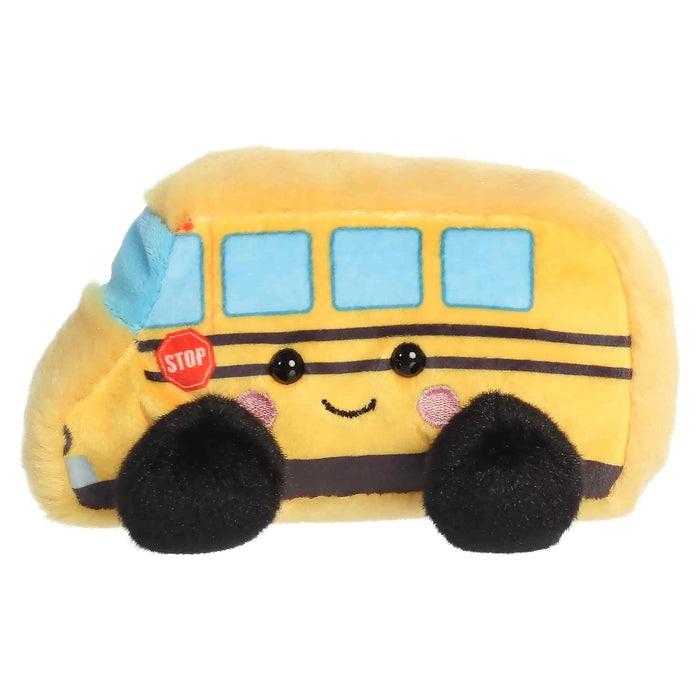 Palm Pals 5 Inch Friendly the School Bus Plush Toy
