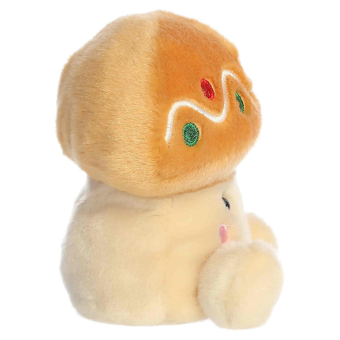 Palm Pals 5 Inch Ginger the Cookie Mushroom Holiday Plush Toy