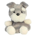 Palm Pals 5 Inch Korra the Schnauzer Dog Plush Toy