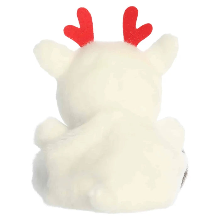 Palm Pals 5 Inch Rem the Peppermint Reindeer Holiday Plush Toy