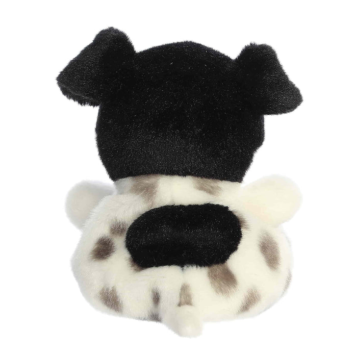Palm Pals 5 Inch Snorkles the Black and White Dog Plush Toy