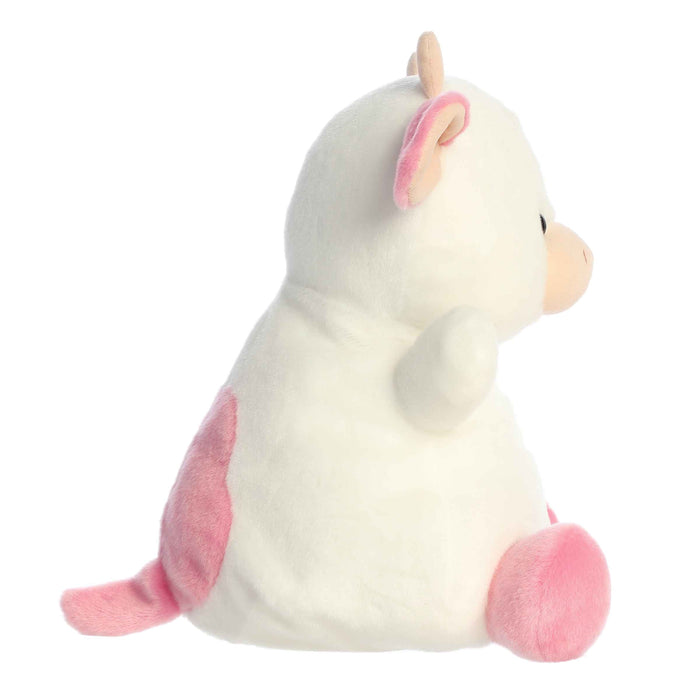 Palm Pals Party Sized 13 Inch Belle the Strawberry Cow Plush Toy