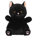 Palm Pals Party Sized 8 Inch Twilight the Black Cat Plush Toy