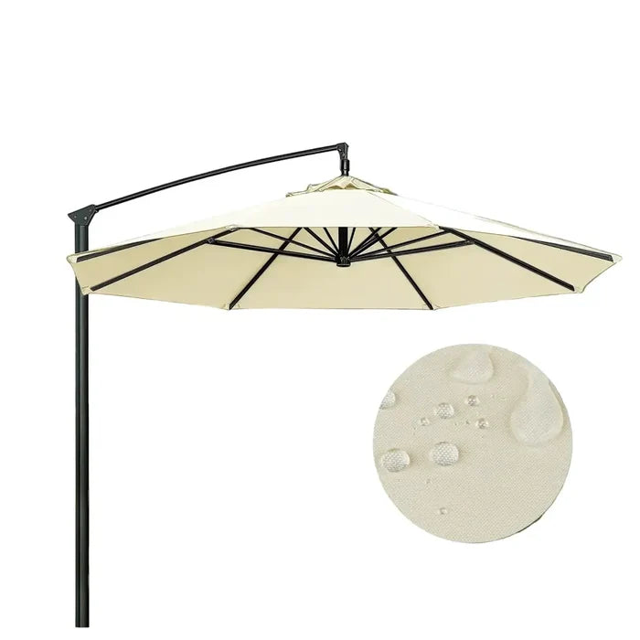 Habicare parasol replacement cover for 6 or 8 ribs, available in six colors, designed to fit SS parasols.