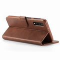 Brown Habicare 9eight5 phone case for Samsung Galaxy A Series, protective and stylish smartphone accessory.