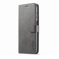 Gray Habicare 9eight5 phone case for Samsung Galaxy A Series, featuring a sleek protective design.