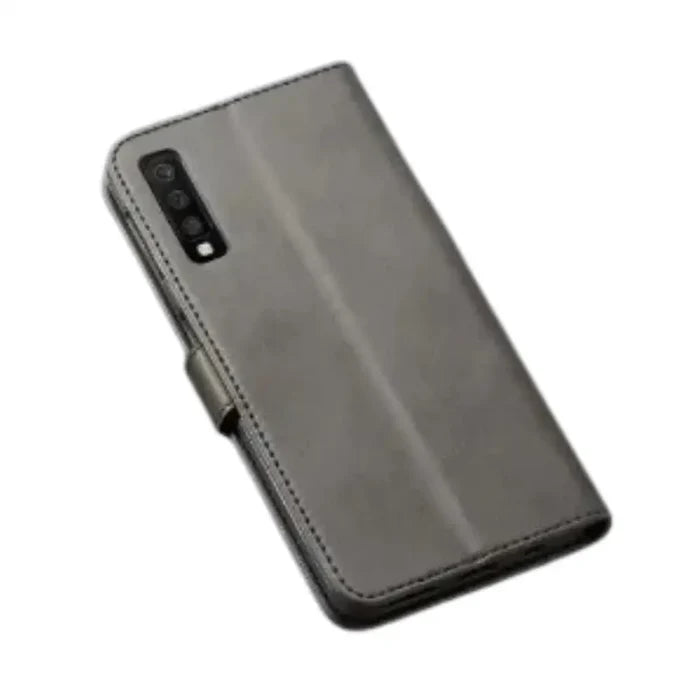 Gray Habicare 9eight5 phone case for Samsung Galaxy A series, slim protective cover with textured finish.