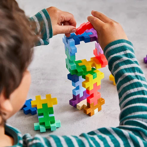 Plus Plus Learn to Build BIG Colorverse - 60 Piece Building Set