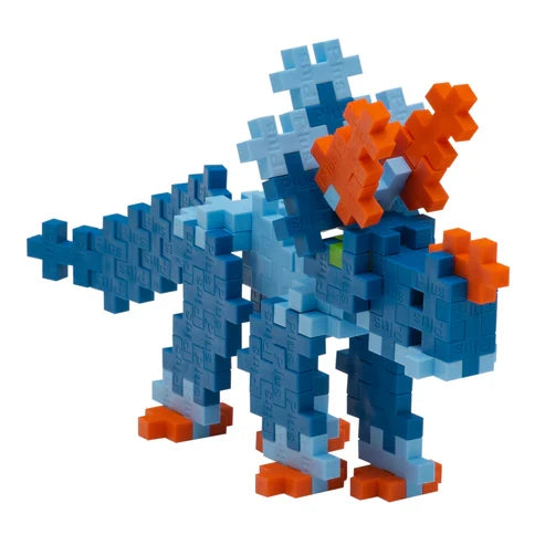 Plus Plus Tube Triceratops Dinosaur - 70 Piece Building Set