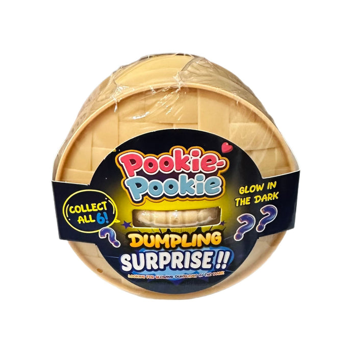 Pookie Pookie Dumpling GLOW IN THE DARK - 3.5 Inch Surprise Squishy Sensory Toy