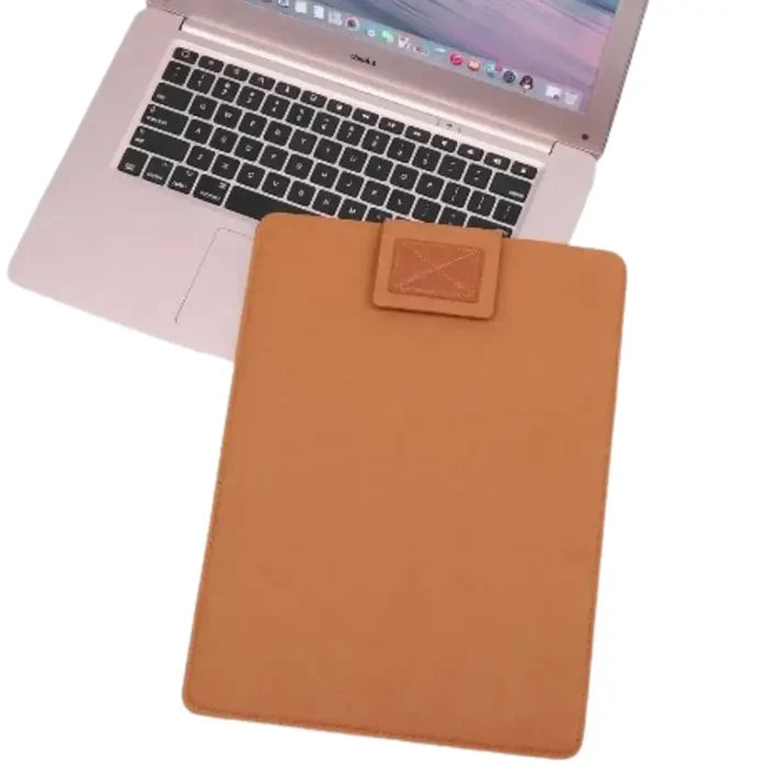 Habicare 9eight5 portable felt laptop and tablet case with sleek design and soft interior for protection.