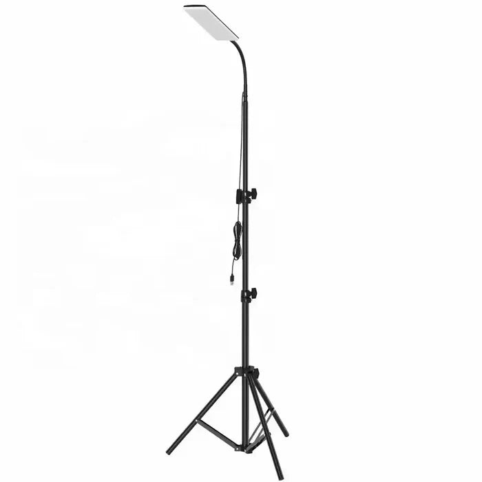 Habicare portable LED work light with tripod stand, SS style, ideal for illuminating work areas with adjustable height.