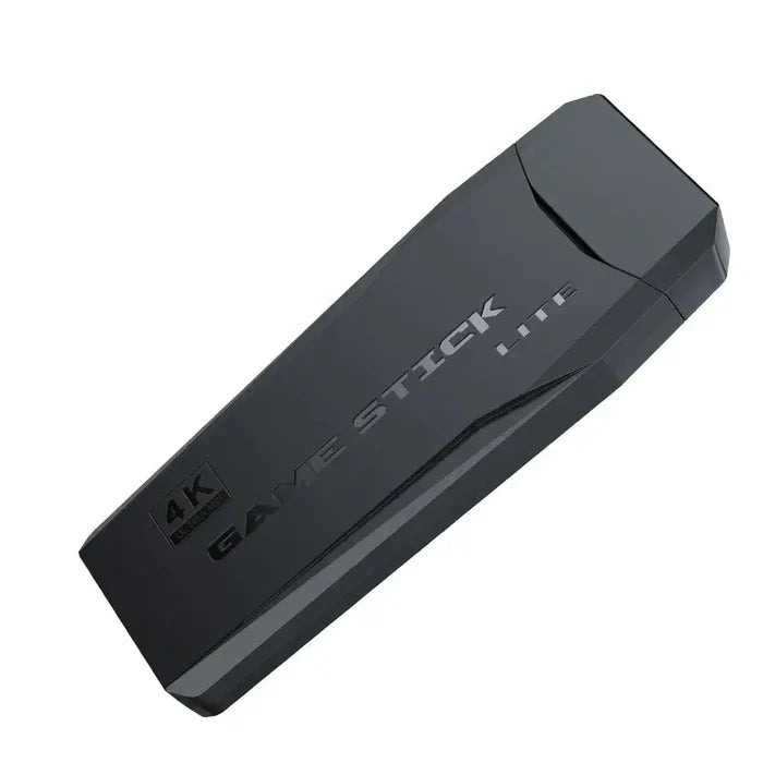 Habicare 9eight5 portable retro gaming console with 64GB or 32GB storage, featuring a classic design and multiple game buttons