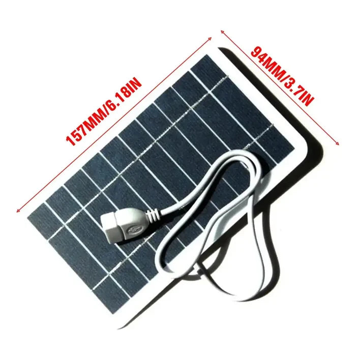 Habicare waterproof portable solar charger with stainless steel design, compact and durable for outdoor use.