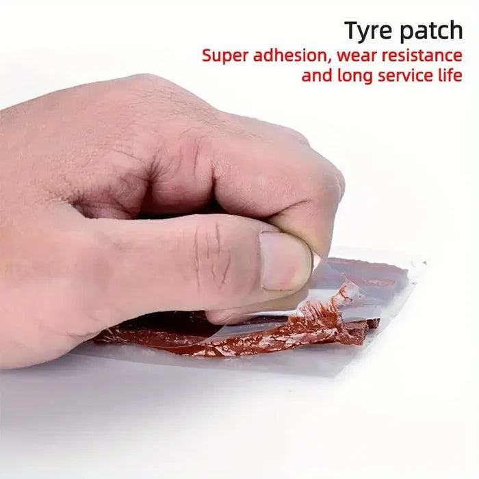 Habicare HBC portable universal tyre emergency repair kit with four tools for quick roadside tyre fixing.