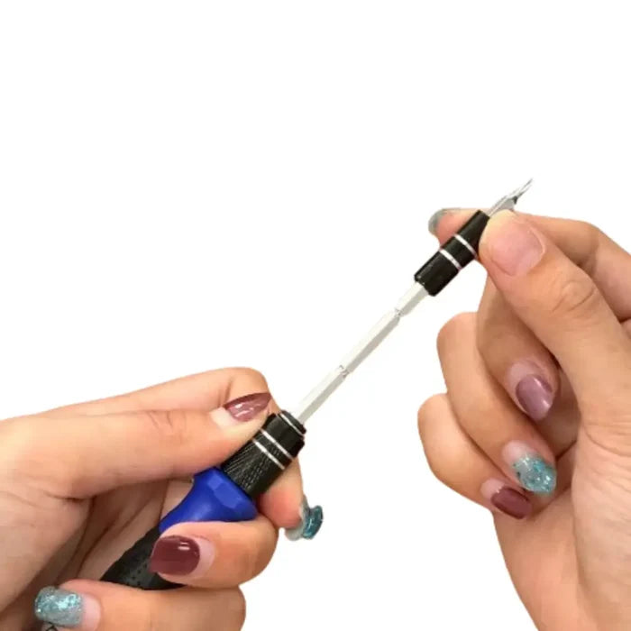 HBC Habicare magnetic precision repair tool kit for electronics with various screwdrivers and tools for electronic device repair