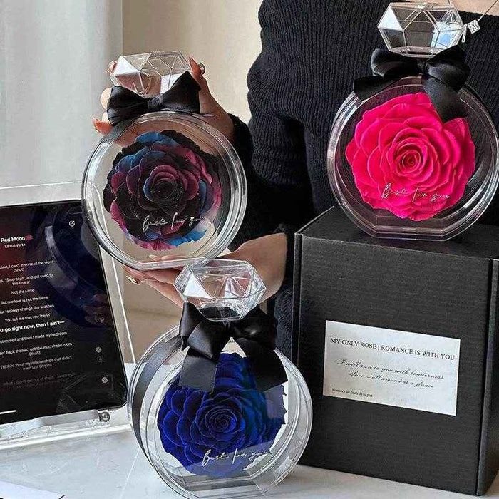 Preserved Rose Luxury Gift Box | Dried Rose Valentine's Gift - Goodlifebean Gifts