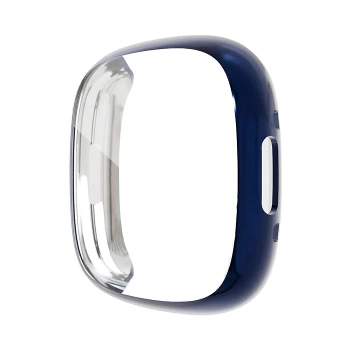 Habicare protective case for Fitbit Versa 4 watch, available in nine colors, designed to shield and customize your smartwatch.