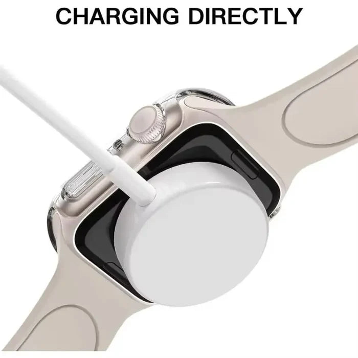 Habicare protective case for Apple Watch Series 10 42mm, showcasing a clear, durable cover fitting the smartwatch securely.