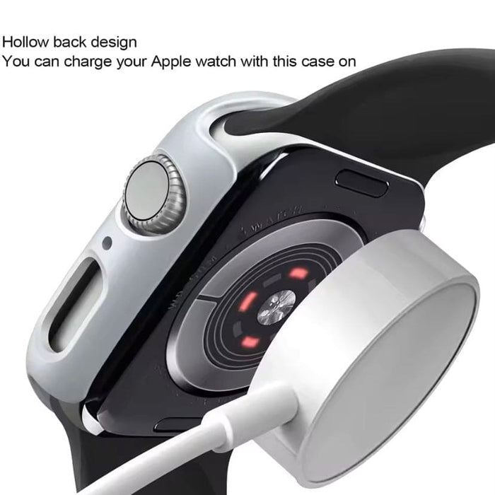 Clear protective case for Apple Watch Series 11 42mm, transparent watch case with a hollow design, from That Watch Shop.