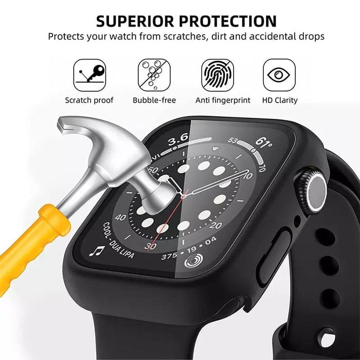 Clear protective case for Apple Watch Series 2 42mm, designed to safeguard the watch with a transparent, durable cover.