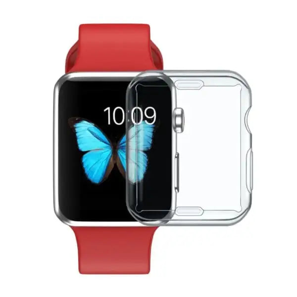 Habicare protective case for Apple Watch Series 5 40mm, showing the sleek, durable design fitted around the watch face.