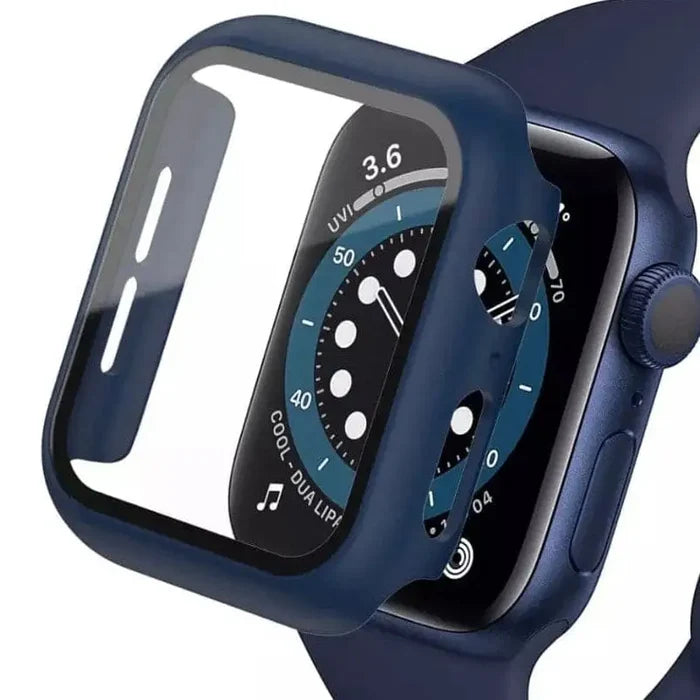 Habicare protective case for Apple Watch Series 5 44mm, durable watch case covering the screen and edges for added protection.