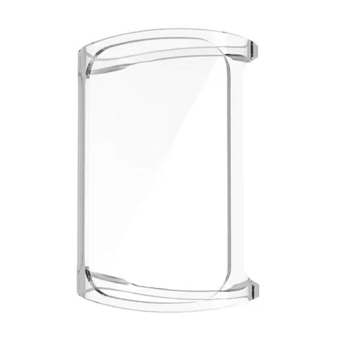 Transparent protective case for Fitbit Charge 6 by That Watch Shop, showing the clear, durable watch cover on the device.