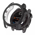 Black Habicare protective case for Garmin epix Pro (Gen 2) 42mm smartwatch, offering durable protection and stylish design.
