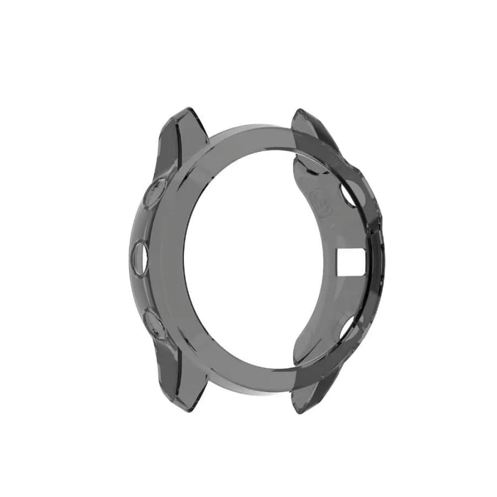 Black protective case for Garmin fenix 6S/6S Pro series watch, designed to shield and enhance the smartwatch's appearance.