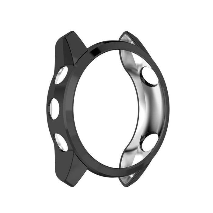 Black protective case for Garmin Forerunner 245 Series watch, designed to safeguard the watch from scratches and impacts.