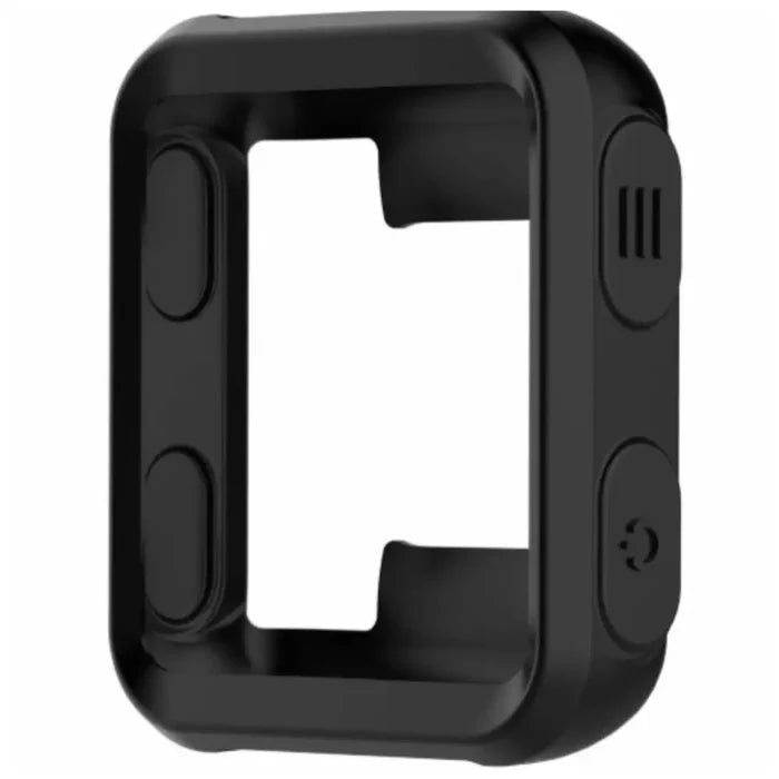 Black Habicare protective case for Garmin Forerunner 35 series watch, designed to shield and protect the device.