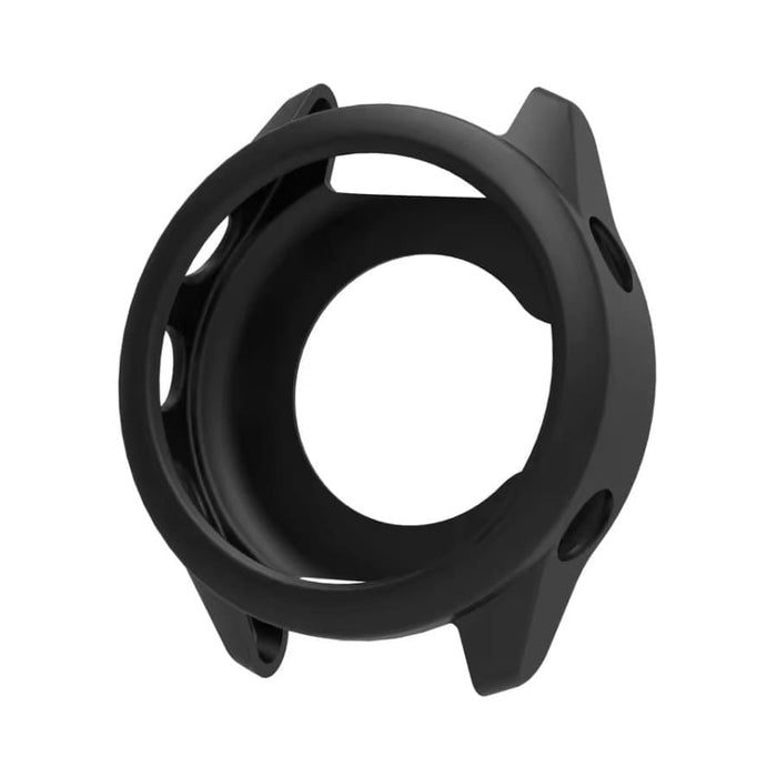 Black protective watch case for Garmin Forerunner 570 (47mm), designed to shield and secure the fitness watch.